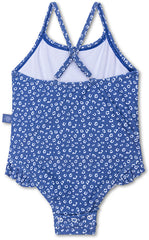Swim Essentials | Costume da bagno bambina | Blue Leopard