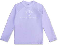 Swim Essentials | T-shirt anti-UV unisexe 122/128 | Violet