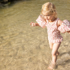 Swim Essentials | Costume da bagno bambina 74/80 | Leopardo rosa