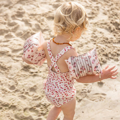 Swim Essentials | Costume da bagno bambina 74/80 | Leopardo rosa