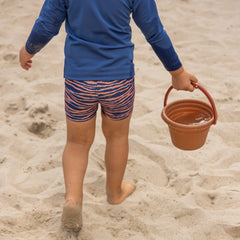 Swim Essentials | Costume da bagno bambina 86/92 | Cuori arancioni