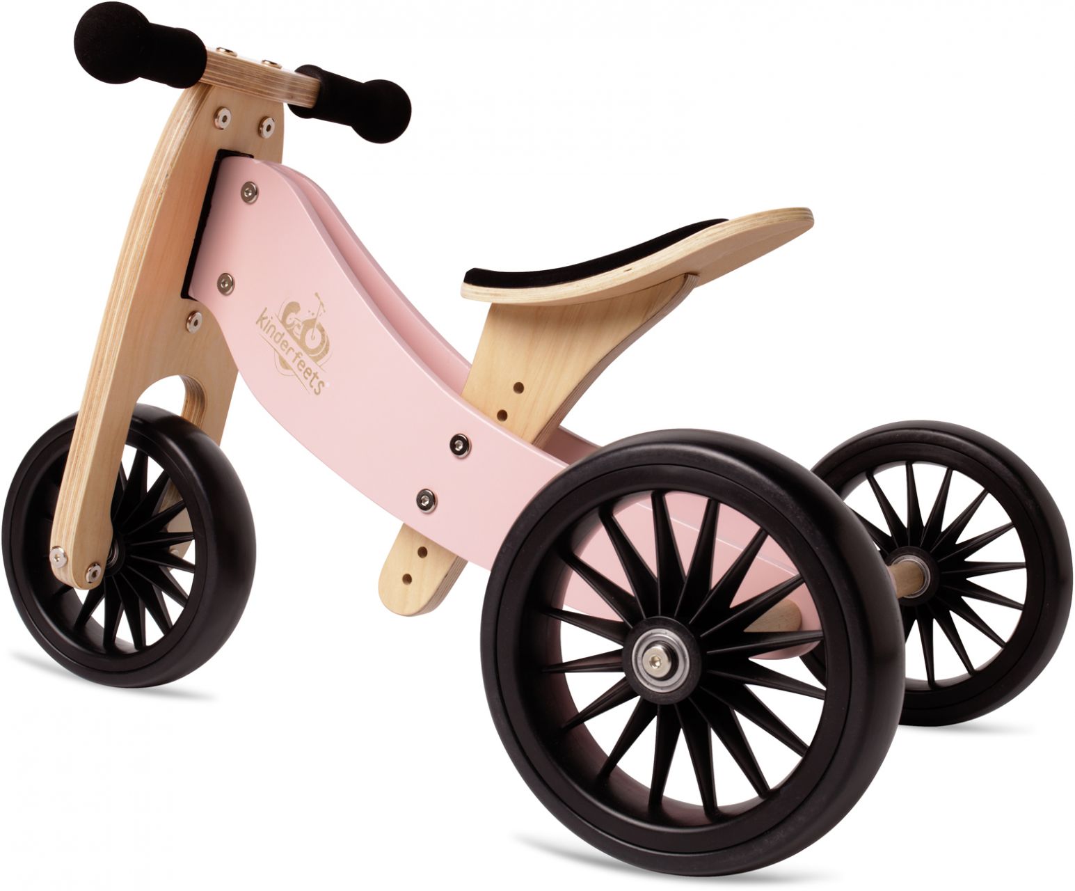 Kinderfeets Holzlaufrad | Tiny Tot Plus | Rose