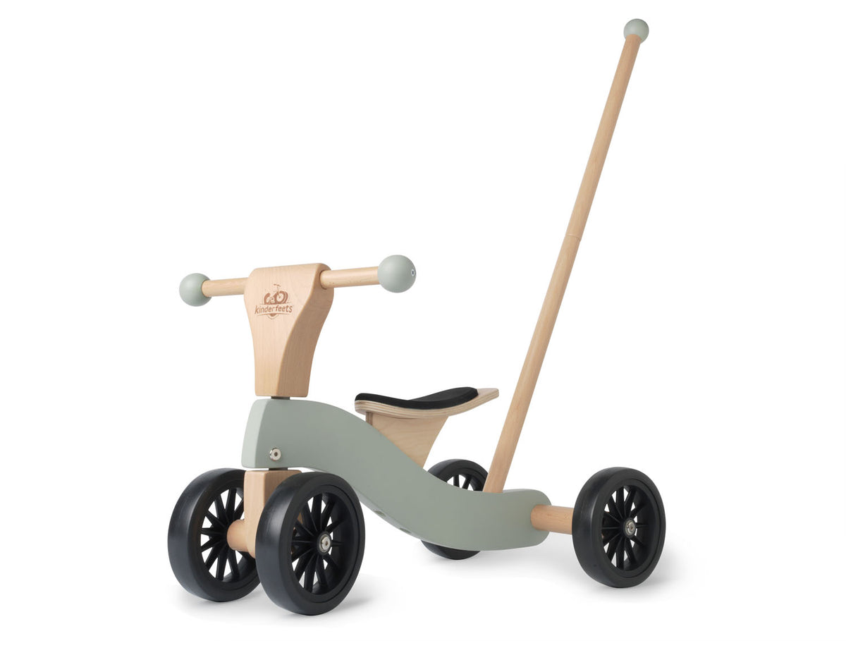 Kinderfeets | Tiny Glider | Holzlaufrad Vierrad