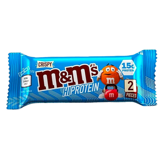 M&M's | Crispy High Protein Bar | 2 x 26 g | Milk Chocolate