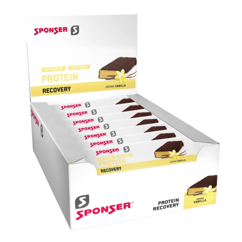Sponser | Recovery Bar | 25x50G | Vanille
