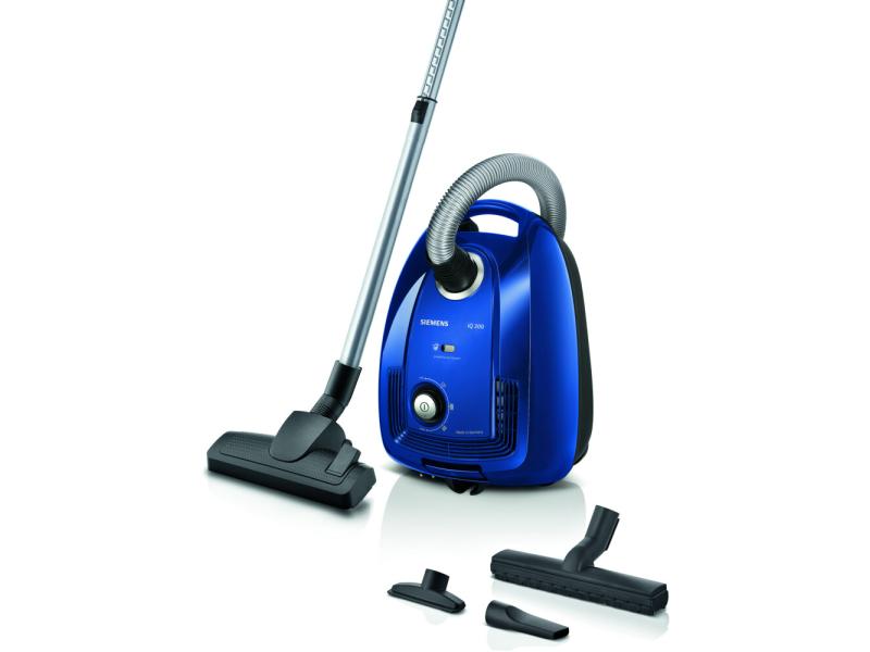 Siemens | Bodenstaubsauger iQ300 VSC3320 | 600W, 79dB, blau
