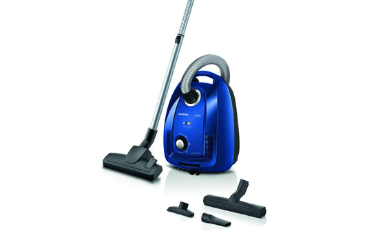 Siemens | Bodenstaubsauger iQ300 VSC3320 | 600W, 79dB, blau