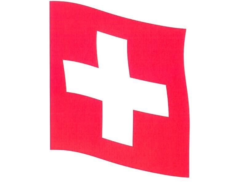 Haushaltsware | CH Hissfahne 150 x 150 cm | Polyester mit Befestigungsbeutel