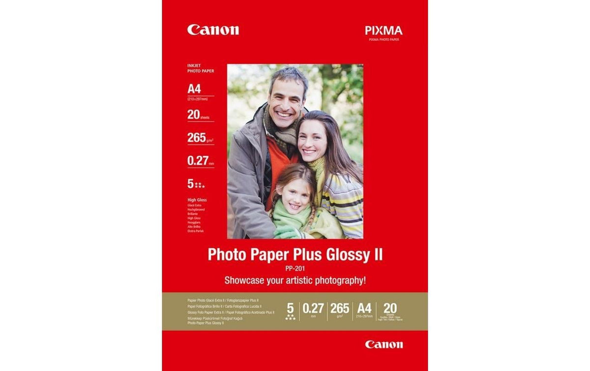 CANON Photo Paper Plus Glossy II A4