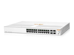 HPE Aruba Networking | HP 1930-24G: 24 Port RJ45 1Gb Switch | 4SFP+, inkl. PSU