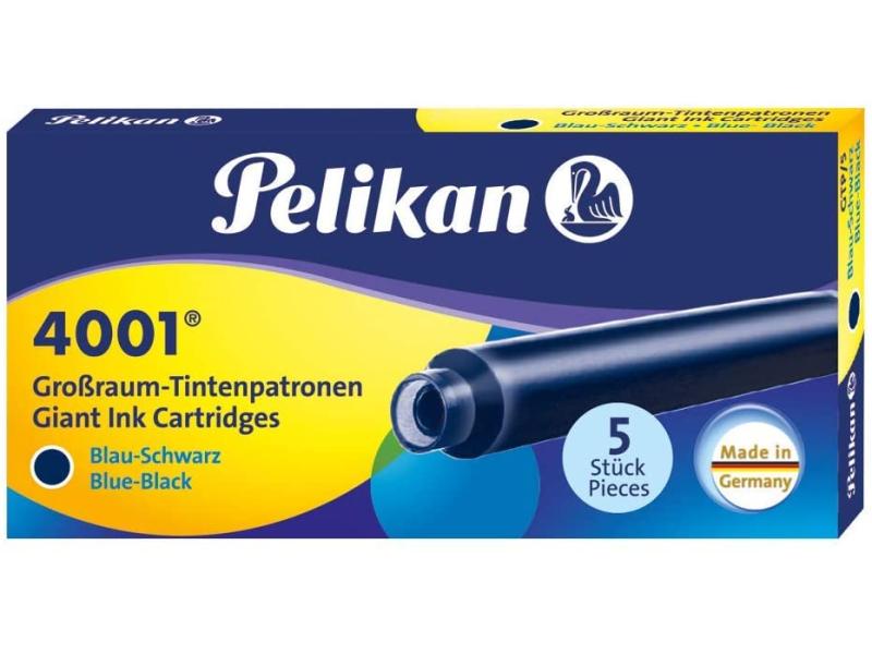 Pelikan | Tintenpatrone GTP/5 | blau-schwarz