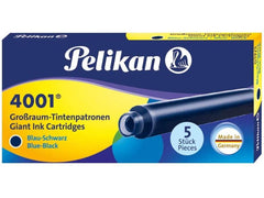 Pelikan | Tintenpatrone GTP/5 | blau-schwarz