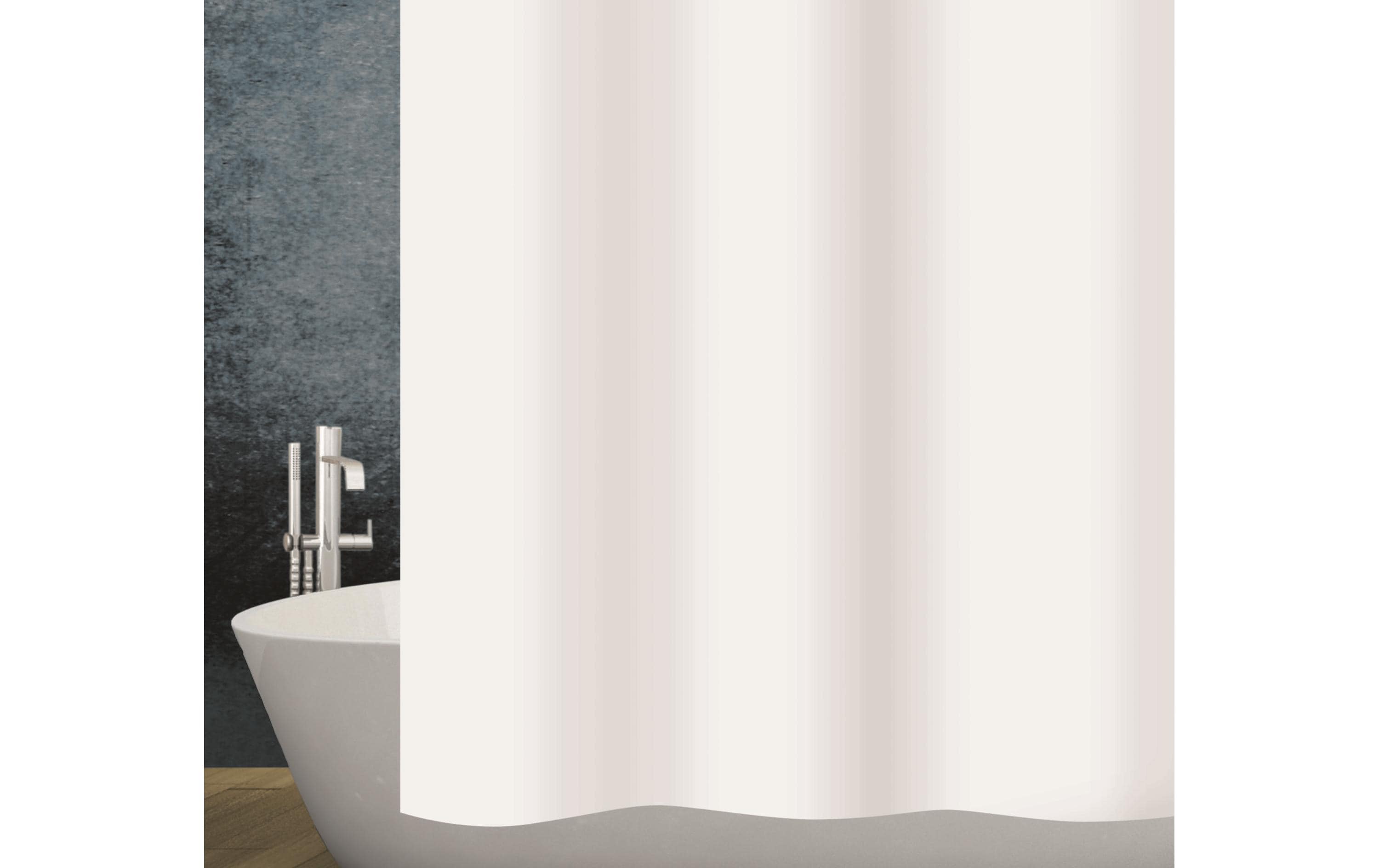 Diaqua Duschvorhang Basic, Weiss