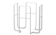 Yamazaki | Zeitungsständer News Rack Tower | weiss, Edelstahl