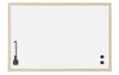 Magnetoplan Whiteboard mit Holzrahmen