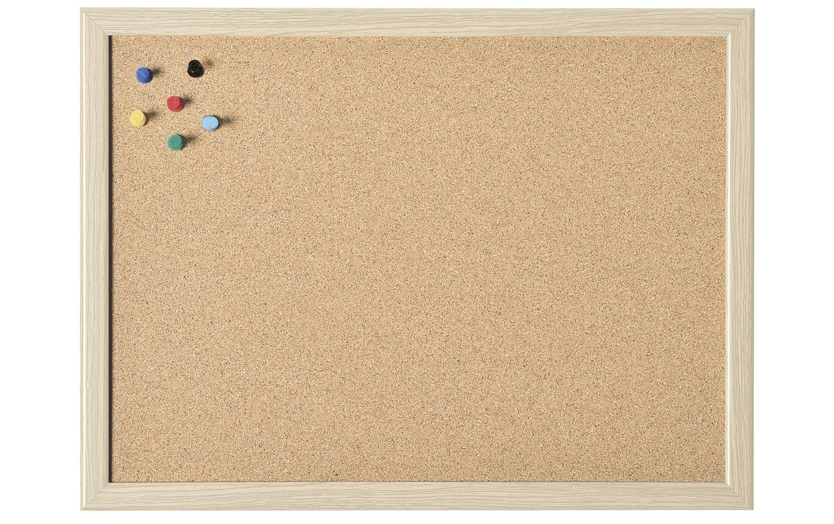 Magnetoplan Korktafel mit Holzrahmen