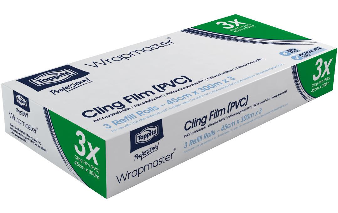 Toppits Wrapmaster Frischhaltefolie PVC