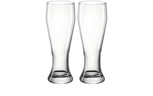 Montana | Bierglas Basic | 655 ml, 2 Stück, Transparent