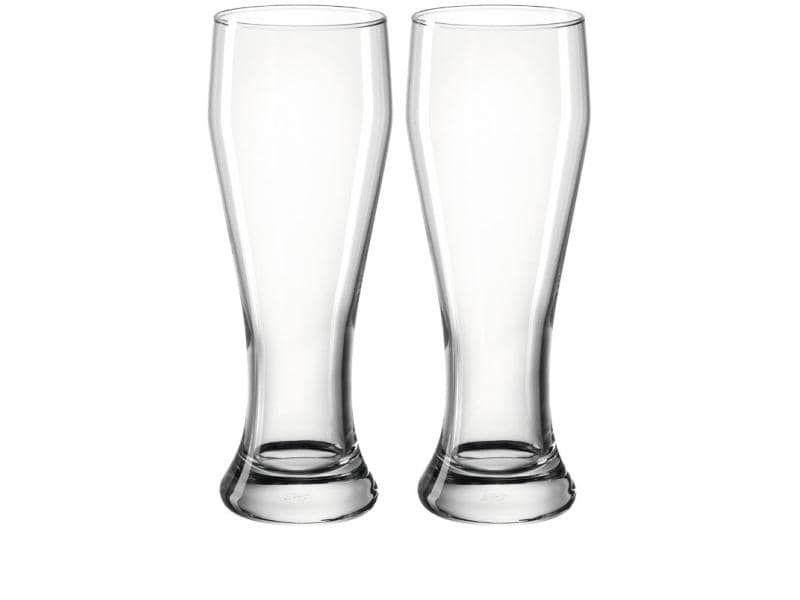 Montana | Bierglas Basic | 400 ml, 2 Stück, Transparent