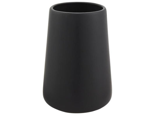 diaqua® | diaqua Mundspülbecher/Zahnb. Yuma, Schwarz | matt, Keramik, Ø 11.9 x 39.2 cm