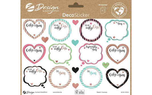 Z-Design Sticker A5 DEKO For You 2Bg