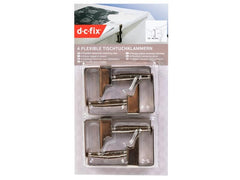 d-c-fix | d-c-table Tischtuchklammer 4er Set Multifit | Metall