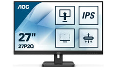 AOC | 27 27P2Q WLED, 1920x1080, IPS | HDMI / DVI / VGA / Displayport, Speakers