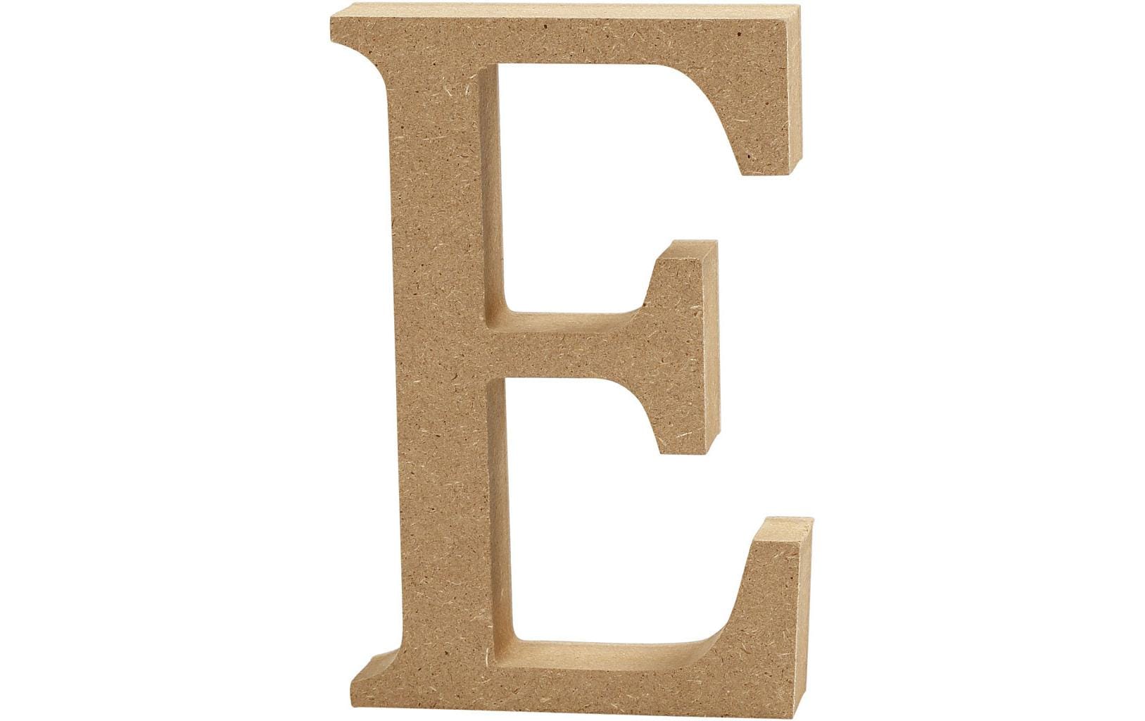 Creativ Company, Holzbuchstabe E 1 Stück
