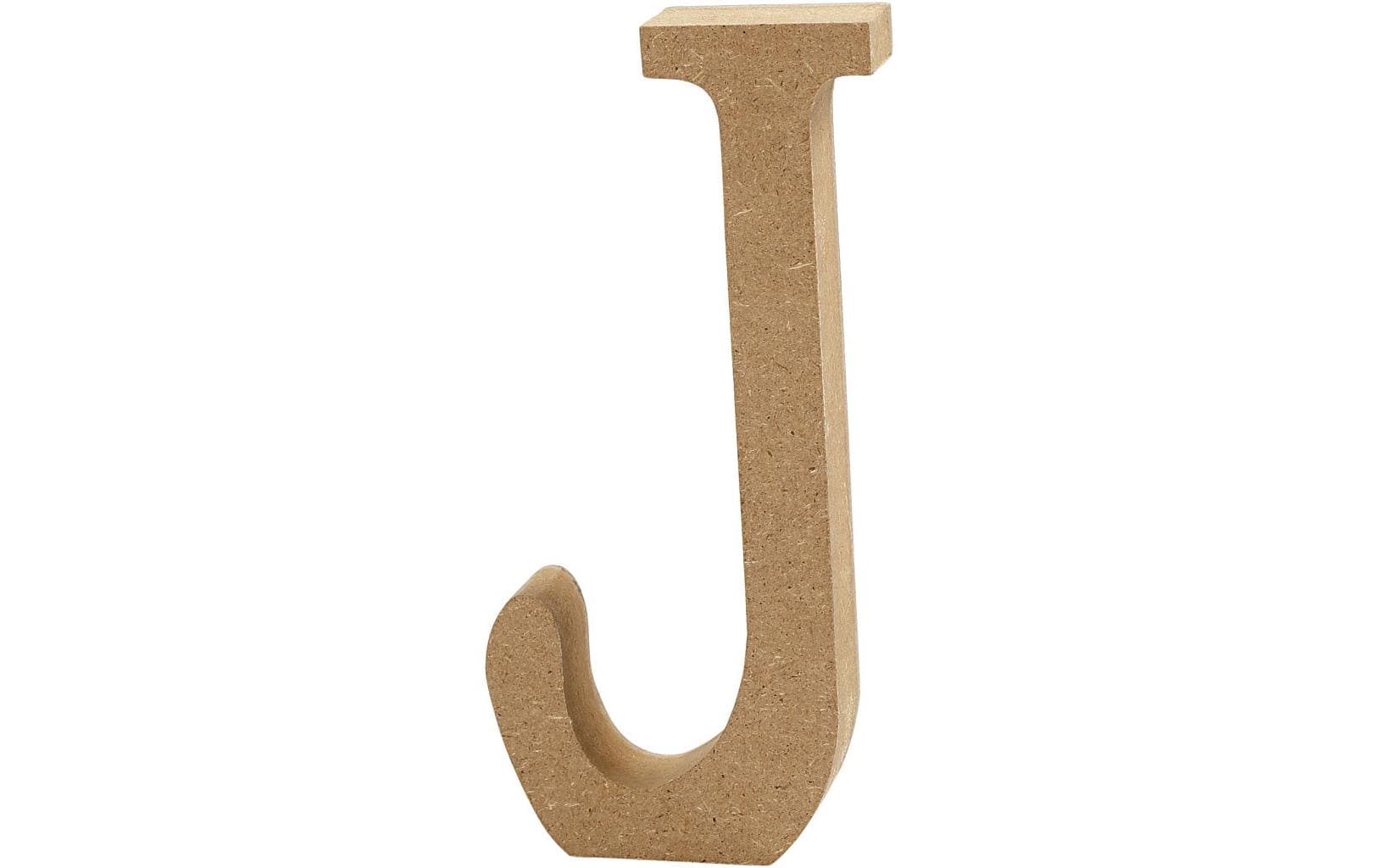 Creativ Company, Holzbuchstabe J 1 Stück
