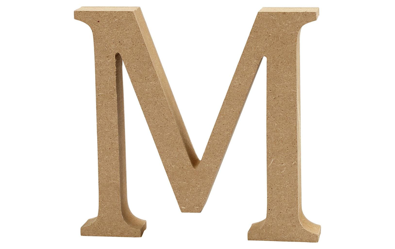 Creativ Company, Holzbuchstabe M 1 Stück