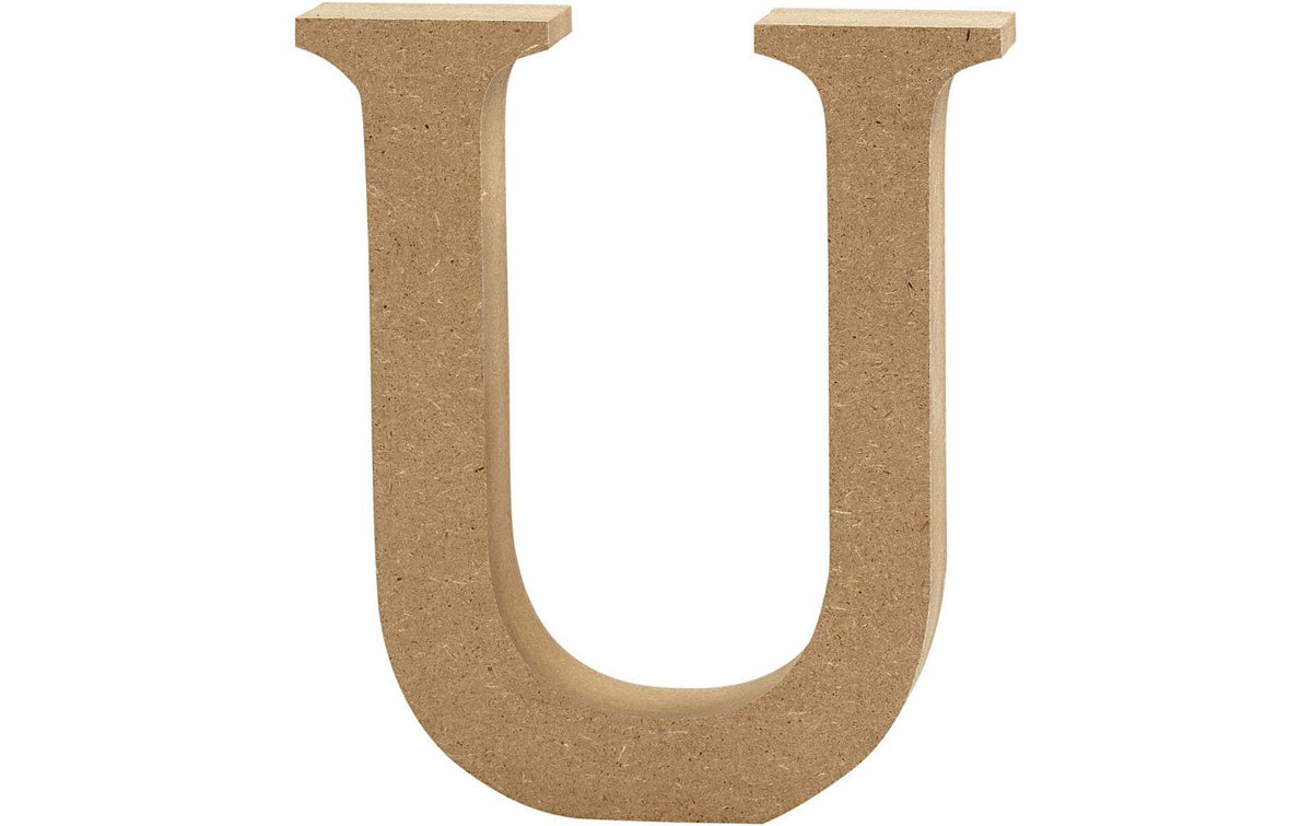 Creativ Company, Holzbuchstabe U 1 Stück