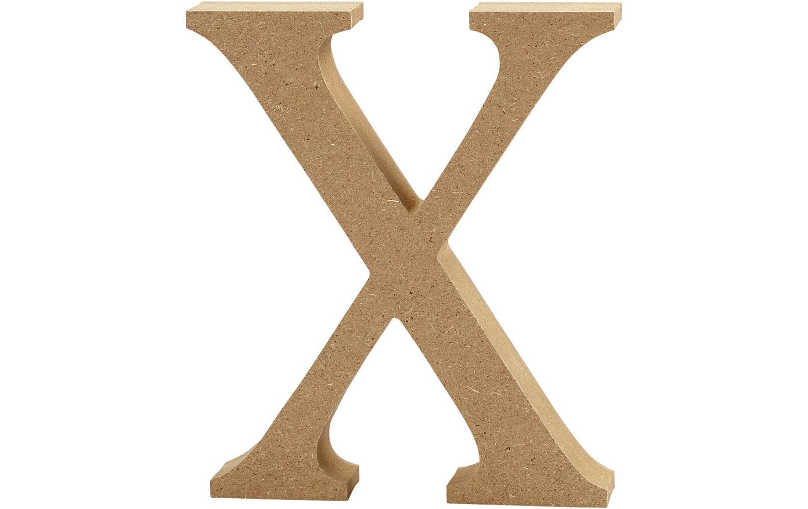 Creativ Company, Holzbuchstabe X 1 Stück
