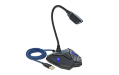 Delock USB Gaming Microphon, Tischständer