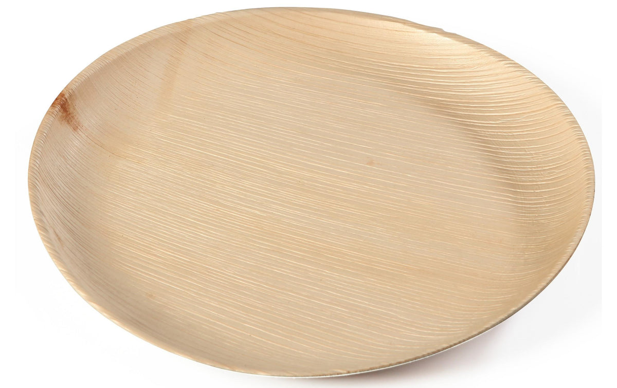 Sier Palm Teller rund