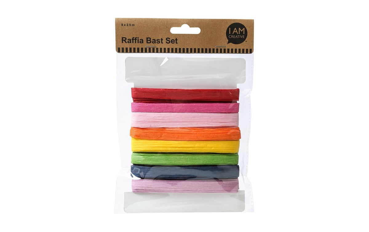 I am Creative Raffia-Bast Set