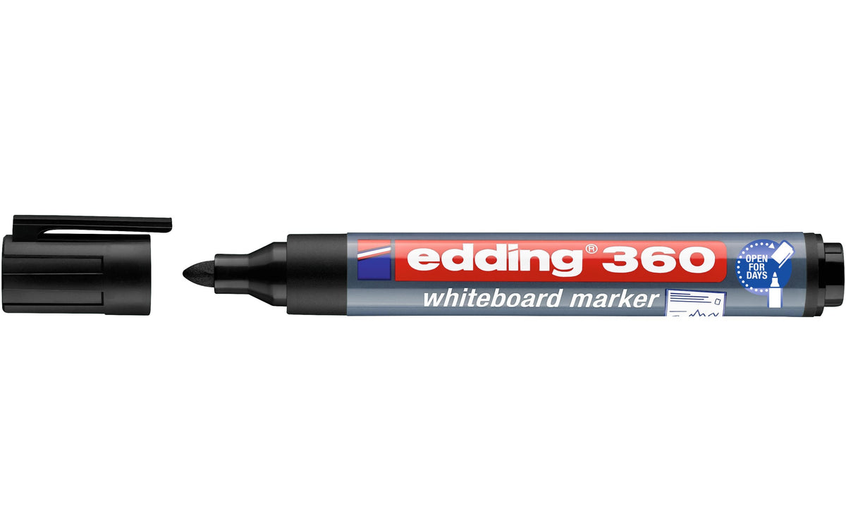 edding, Whiteboard-Marker 360 Schwarz