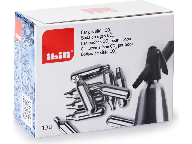 Ibili | Sahnesyphon Nachfüllung | Schachtel 10 Stück à 8g
