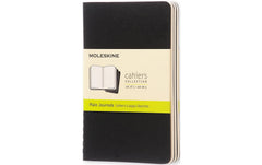 Moleskine, Notizbuch A6 Blanko, Schwarz, 3-
