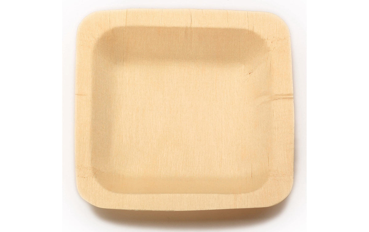 Sier Schale Holz viereckig FSC