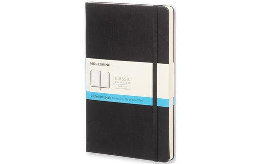Moleskine, Notizbuch Classic A5 Dot, Schwar