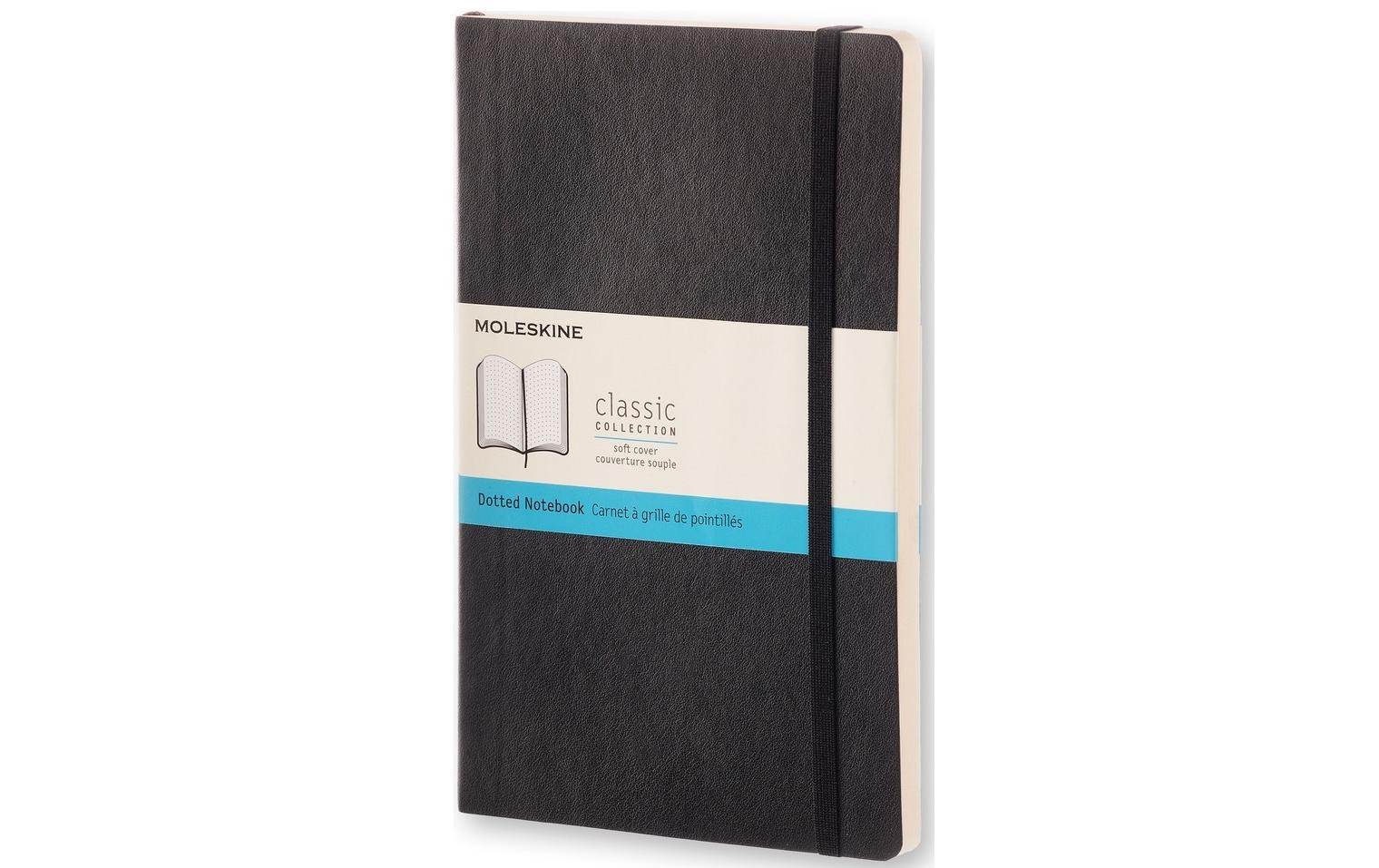 Moleskine, Notizbuch Classic A5 Dot, Schwar