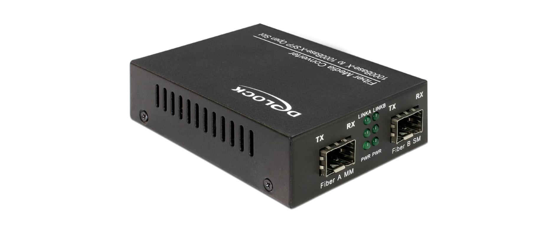 Delock Medienkonverter SFP zu SFP