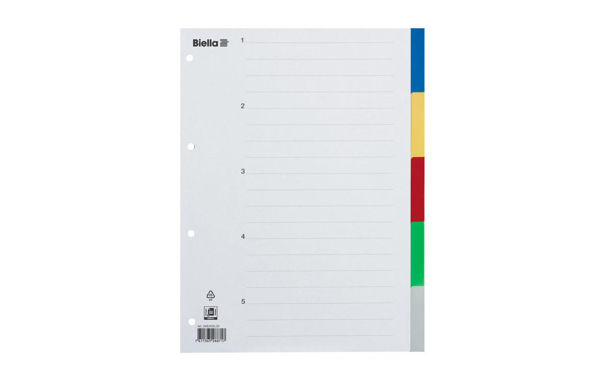Biella Register A4 PP