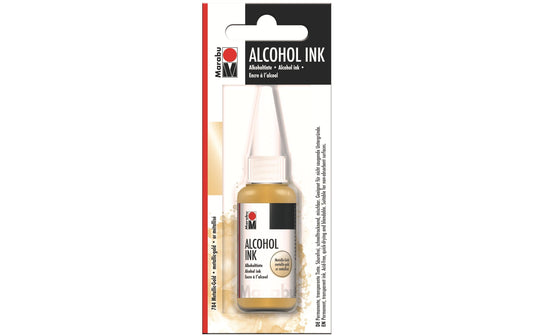 Marabu, Alkoholtinte Ink Metallic Gold, 20