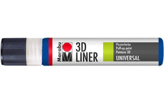 Marabu, Textilfarbe 3D-Liner, 25 ml, Mittel