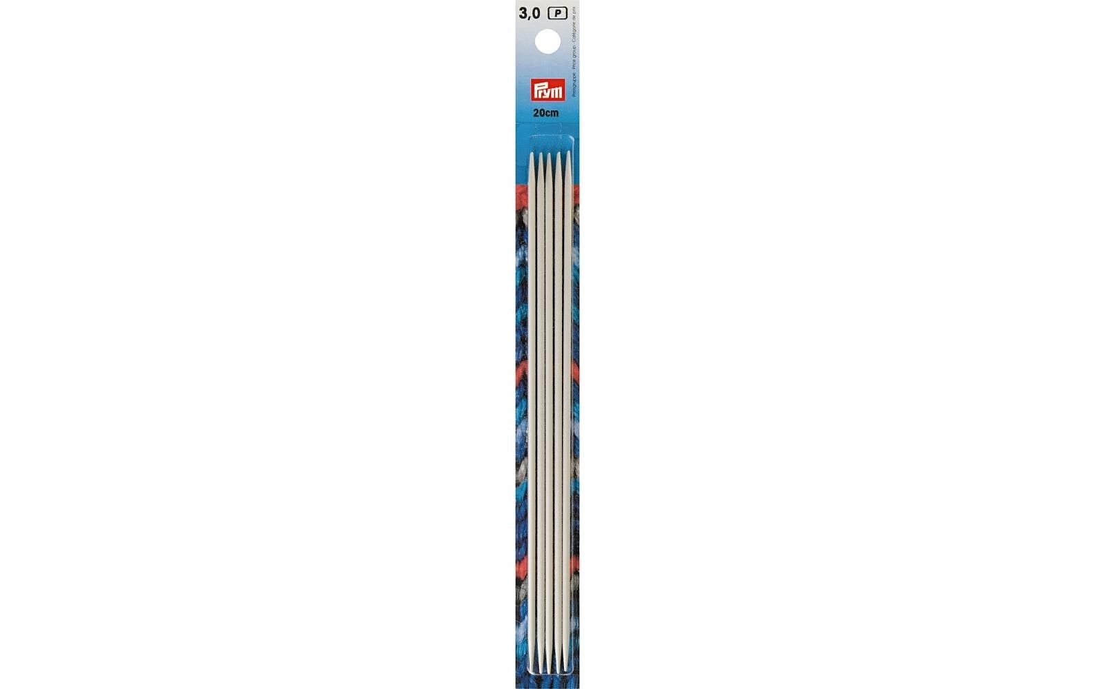 Prym Strumpfstricknadeln, grau