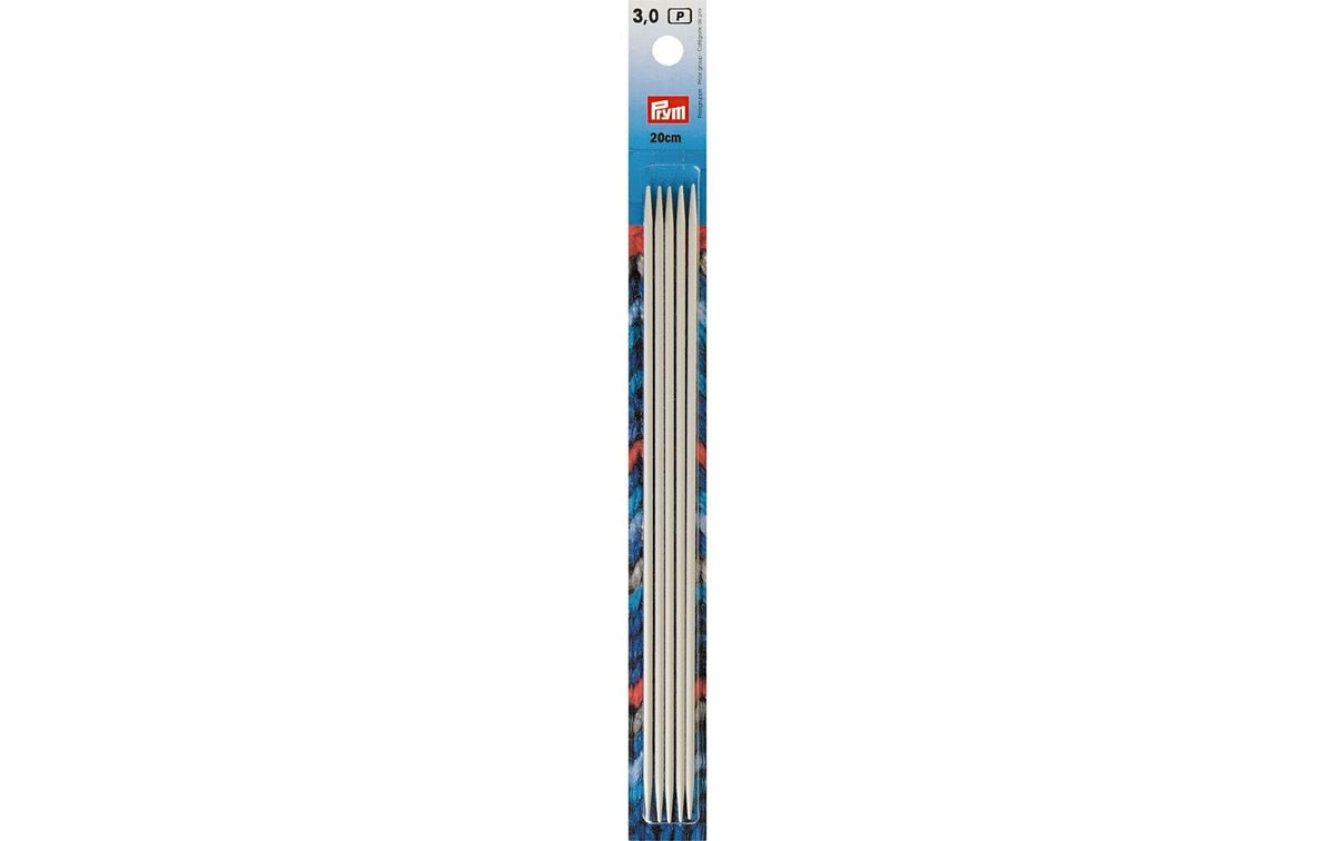 Prym Strumpfstricknadeln, grau