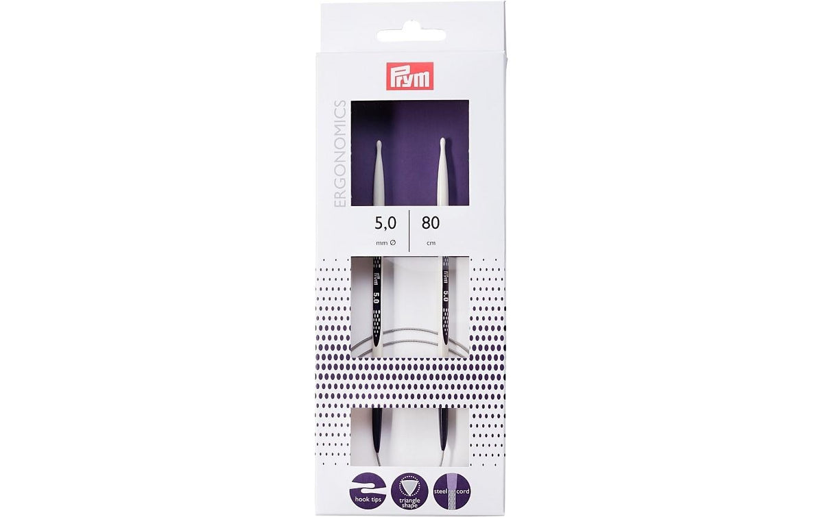 Prym Rundstricknadel, ergonomics