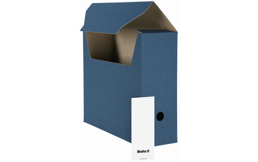 Biella, Archivschachtel A4 Blau, 10 Stück