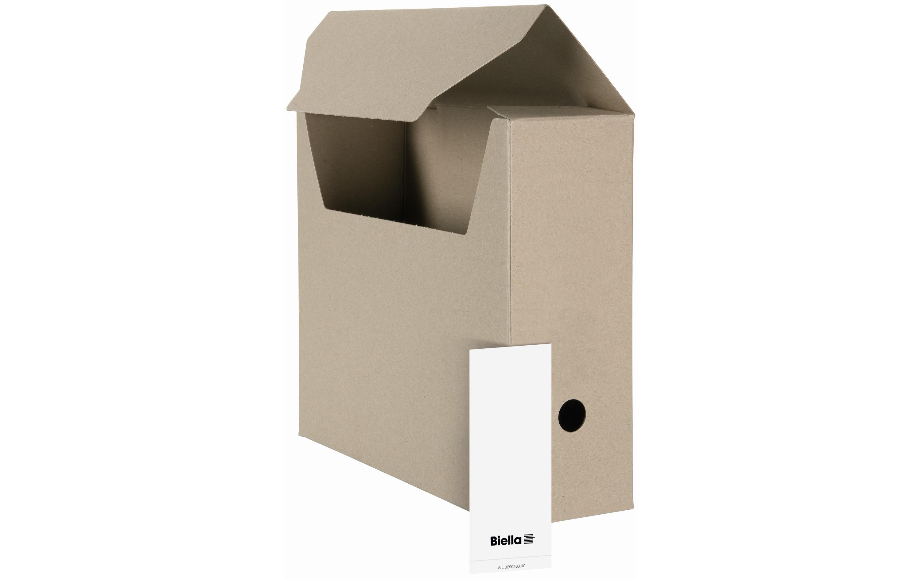 Biella, Archivschachtel A4 Beige, 10 Stück